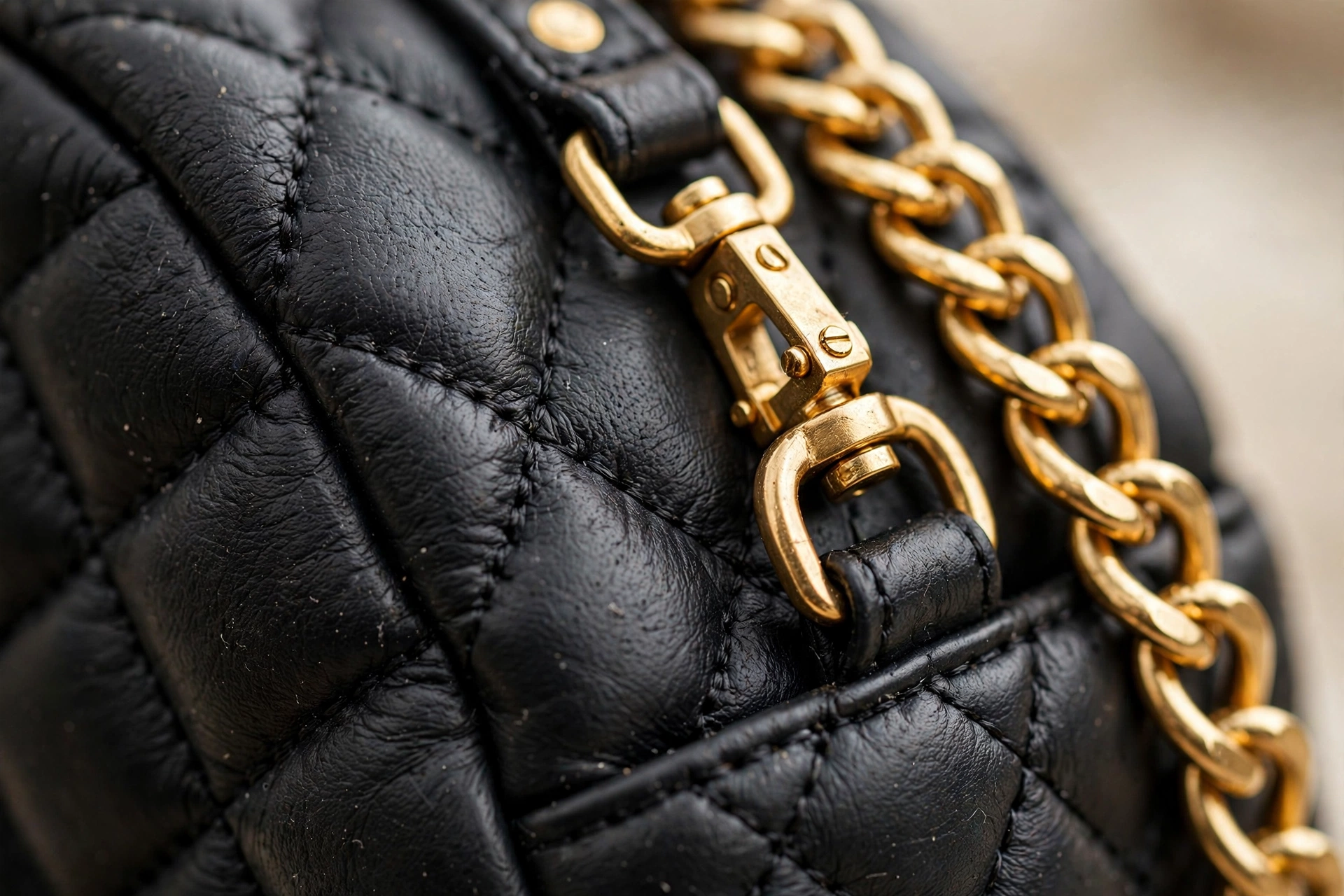 Quilted Chain Crossbody Bag photo 5