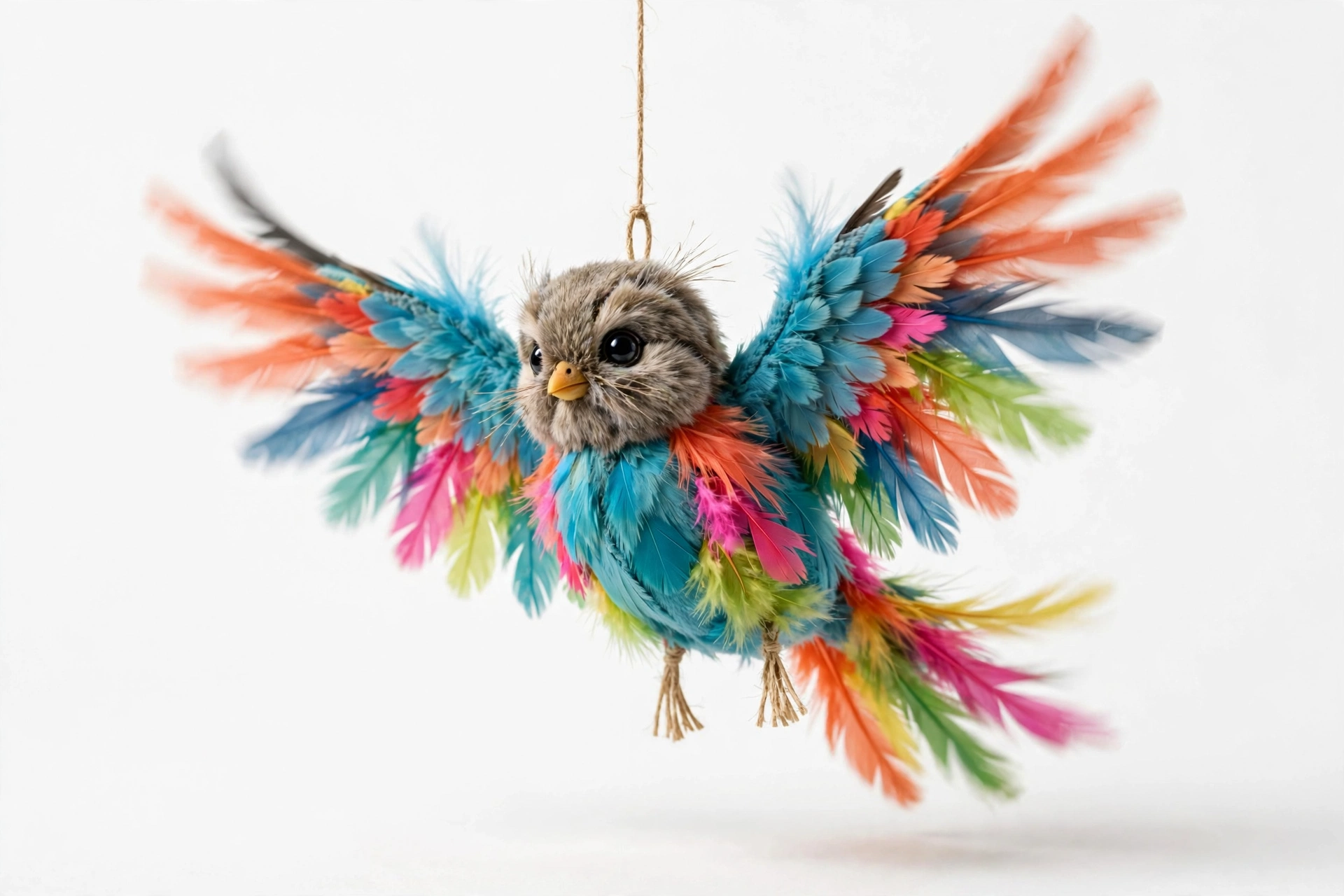 Interactive Flying Bird Cat Toy