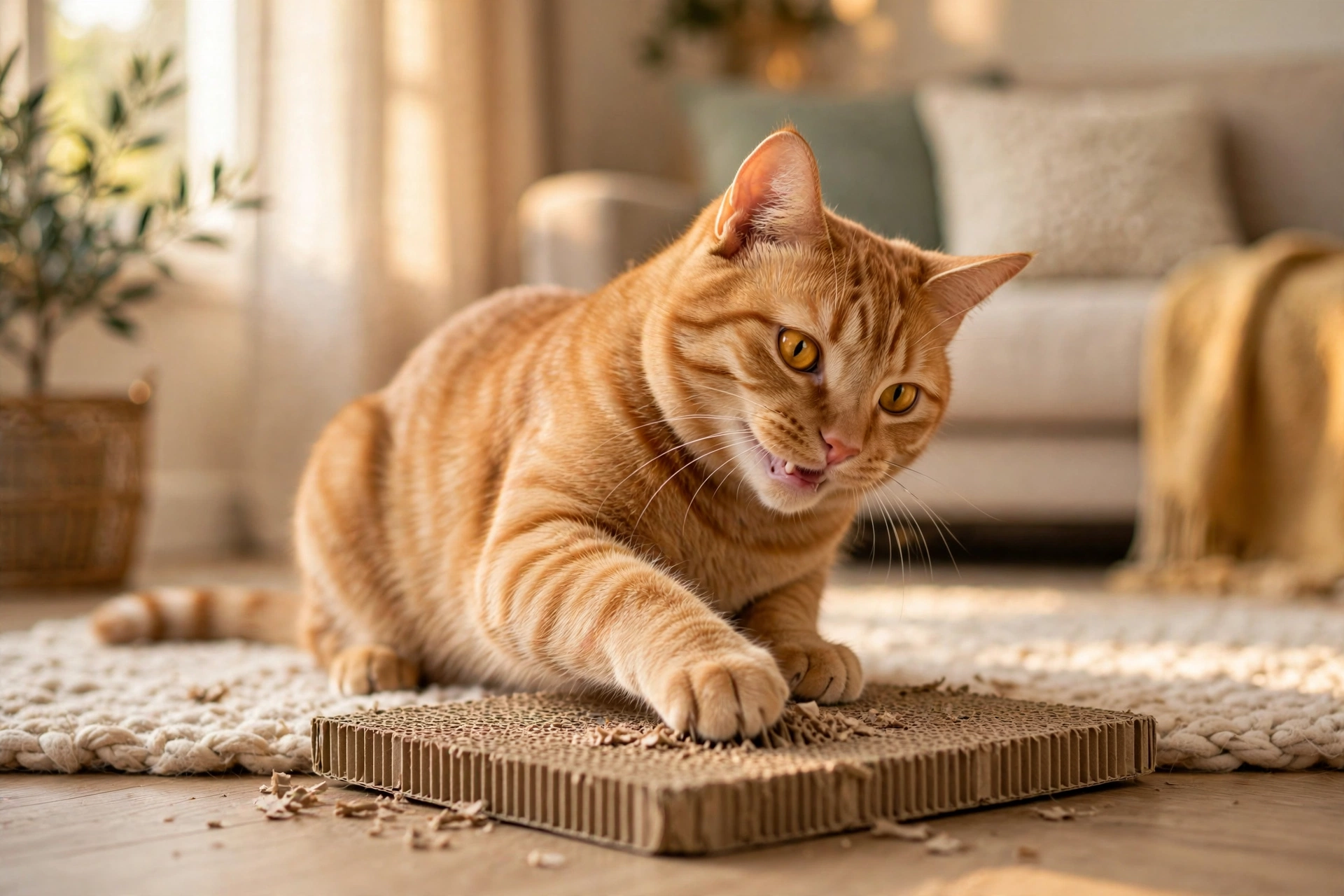 Corrugated Cat Scratcher Pad photo 2