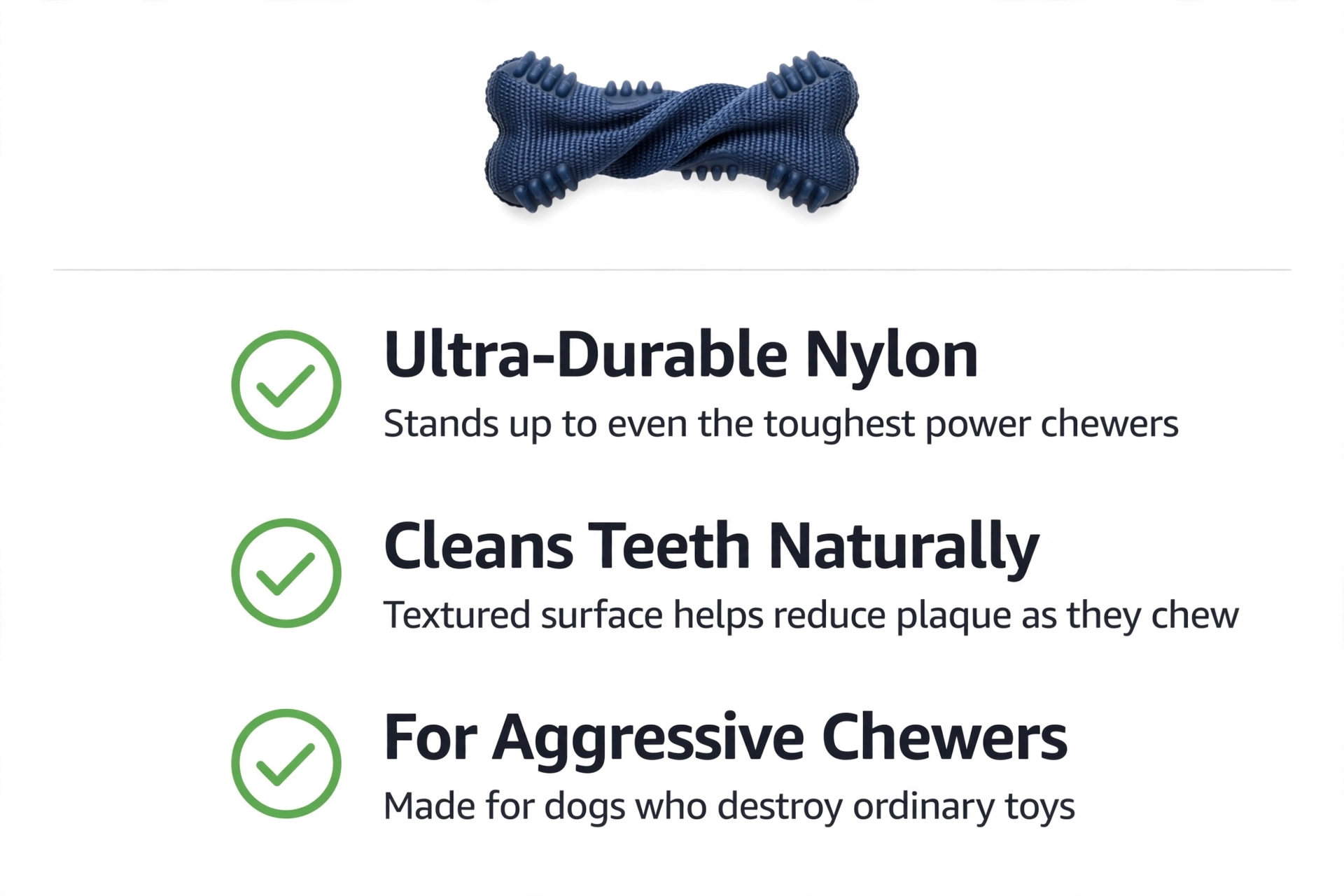 Nylon Dog Chew Bone photo 4