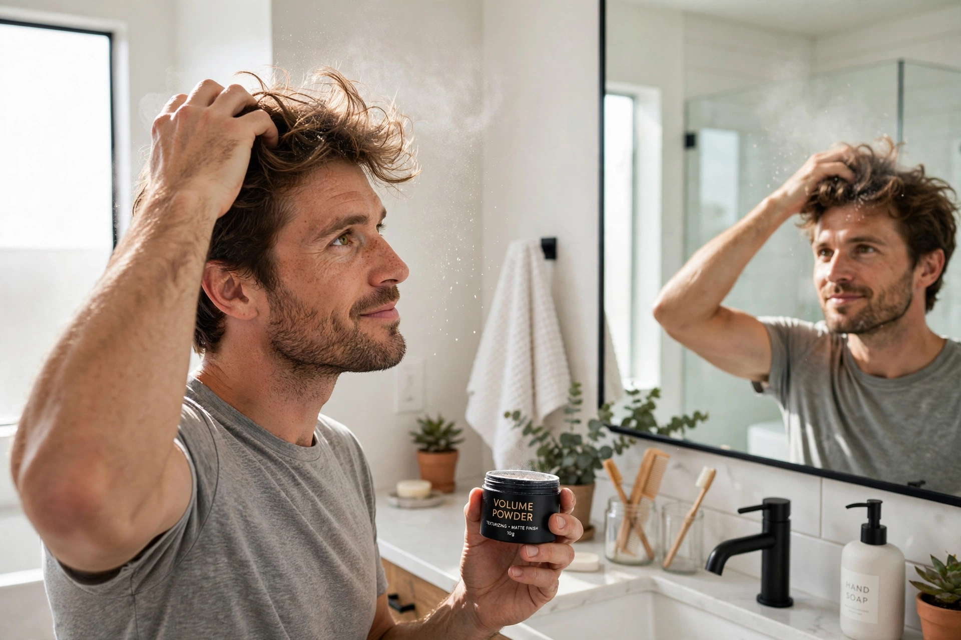 Men's Hair Texture Volumizing Powder photo 2