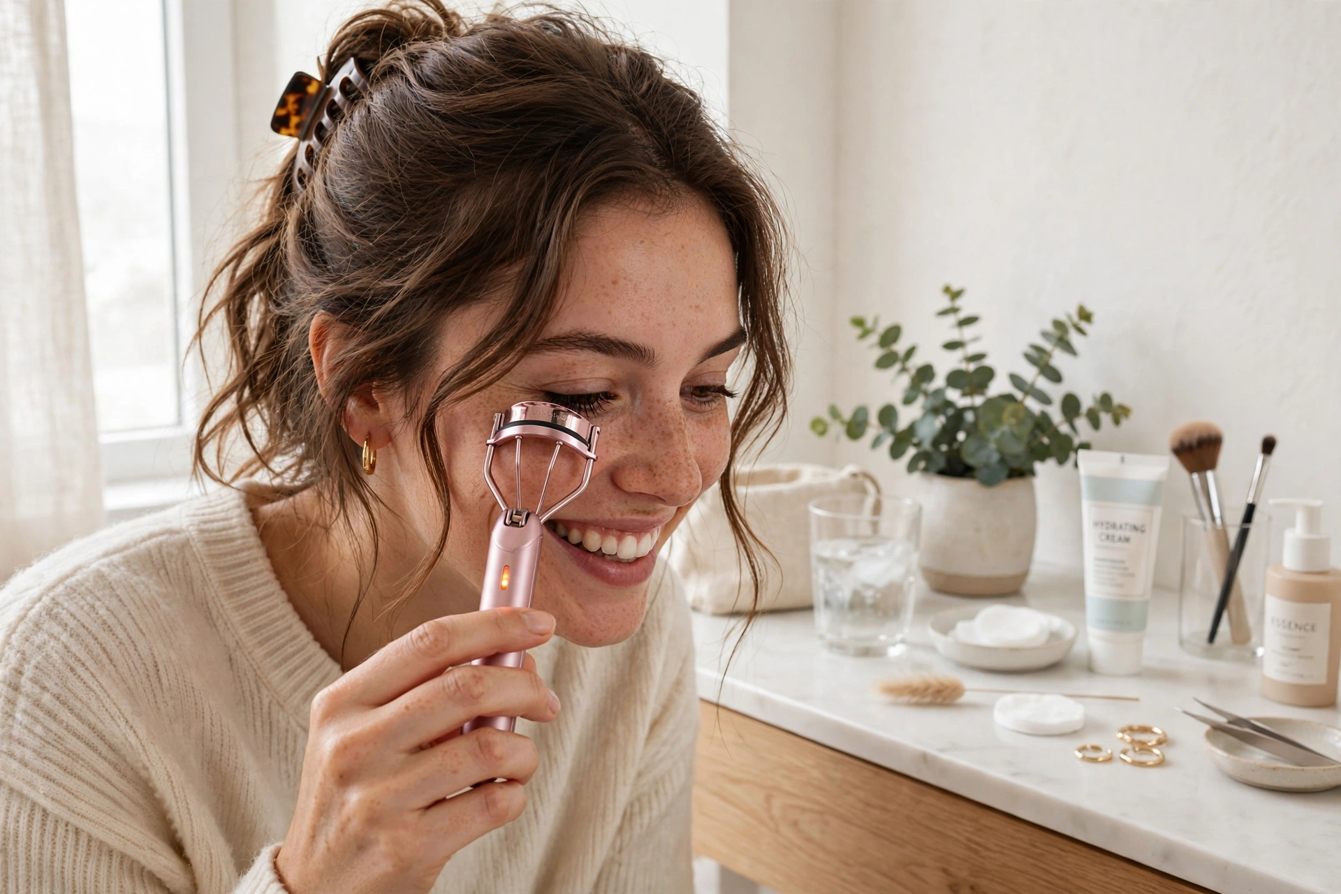 Heated Eyelash Curler USB photo 2